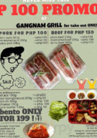 Gangnam Grill food