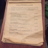 Coco Box menu