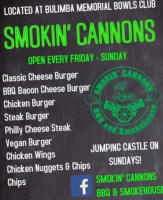 Smokin’ Cannons Bbq And Smokehouse food