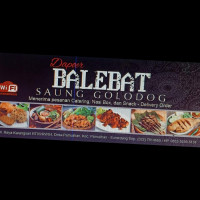 Dapoer Balebat Saung Golodog food