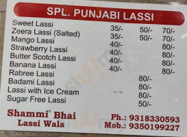 Shammi Bhai Lassi Wala food