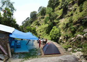 Himalaya Waterfall Cafe outside