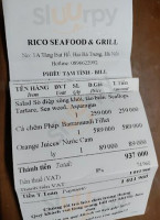 Rico Seafood Grill food