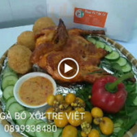 Gà Bó Xôi Tre Việt food