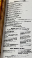 Healthy In Dyckman menu