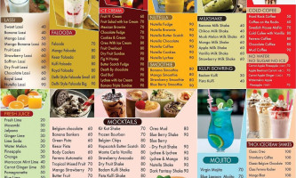 Lassi Bites menu