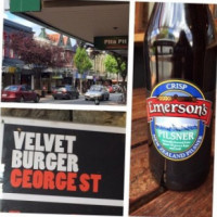 Velvet Burger food