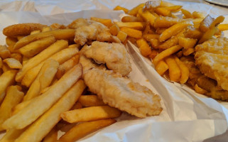 Snappers Fish And Chips food