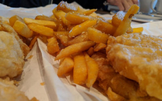 Snappers Fish And Chips food