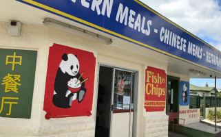 Panda And Takeaway inside