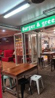 Burger And Green inside