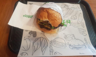 Burger And Green food