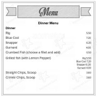 Codfathers Takeaways menu