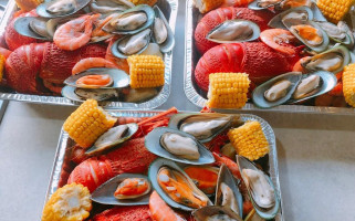 Crystal's Seafood Boil food