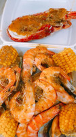 Crystal's Seafood Boil inside