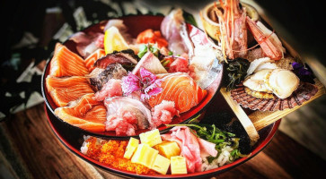 Sashimi Of Japan Hǎi Xiān Jǐng Bǎi Yī Shí Tíng food