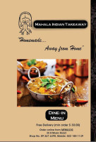 Mahala Indian Takeaway food