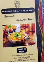 Mahala Indian Takeaway food