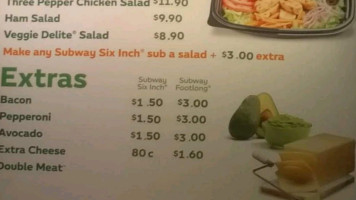 Subway food