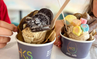 Hks Waffle Gelato food