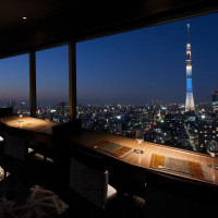 Sky Tree View Ren (japanese Cuisine) Tobu Levant Tokyo food