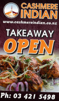 Cashmere Indian Takeaway food