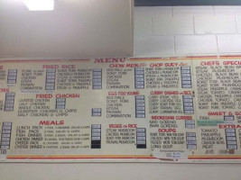 Kuen Loong Takeaway menu