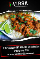 Virsa Indian Warkworth food