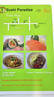 Sushi Paradise menu