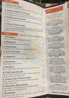 Pizza Pastaria menu