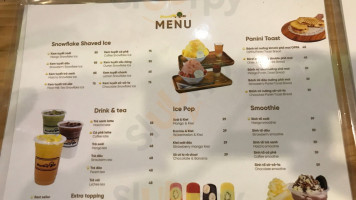 Mango Tree menu