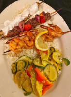 Skewers Mediterranean Grille food