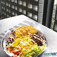 Army Navy Burger Burrito food