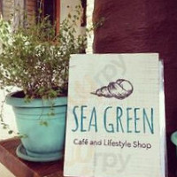 Sea Green Cafe outside