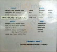 Sausage With Benefits menu