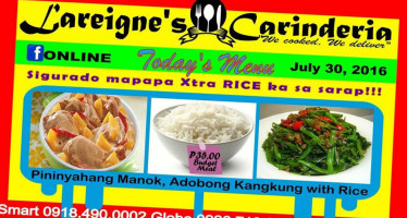 Lareigne's Carinderia food