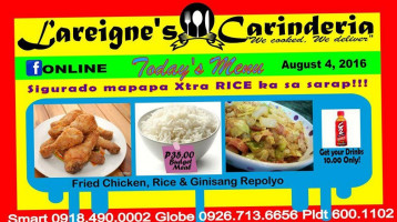 Lareigne's Carinderia food