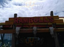 Rambulls outside