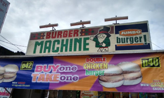 Burger Machine menu