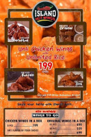 Island Hot Wings menu