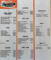 Sisig Republic menu