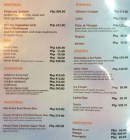 La Bella Pizza Mactan menu