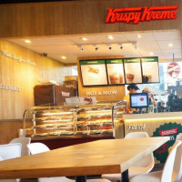 Krispy Kreme Doughnuts inside