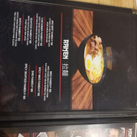 Jiro Sukiyaki, Sushi, Ramen menu