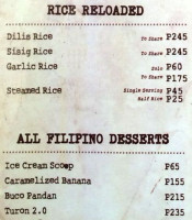 Bistro Group menu