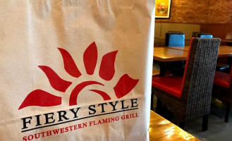 Fiery Style Southwestern Flaming Grill food