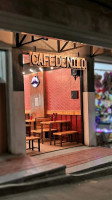 Cafe De Nilo Burger inside