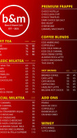 Brew And Munch CafÉ Est. 2021 menu