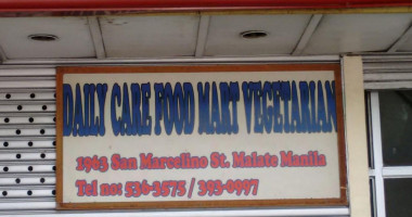 Daily Care Food Mart Vegetarian Store outside