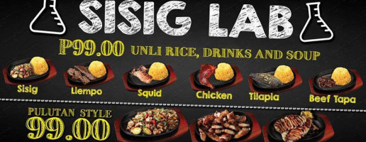 Sisig Lab food